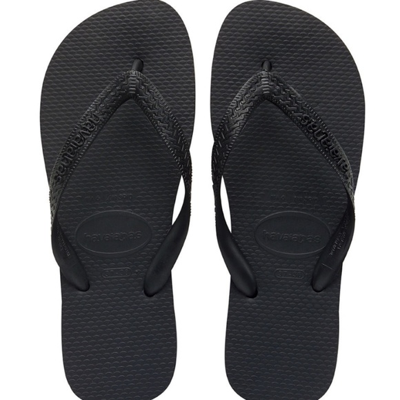 Havaianas Other - *NEW* HAVAIANAS Top Flip Flops size 41 - 42 Black